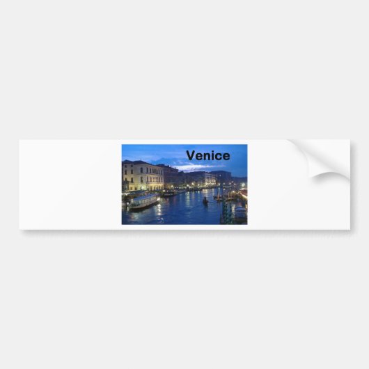 Italië Venetië (St.K.) Bumpersticker (Voorkant)