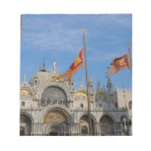 Italië, Venetië, St. Mark's Basilica in St. Mark's Notitieblok (Voorkant)