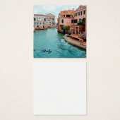 Italië Venetië Vierkante Visitekaartjes (Voorkant /achterkant)