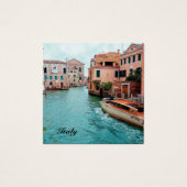 Italië Venetië Visitekaartje Magnet (Voorkant)