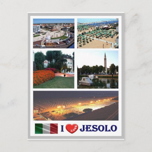 Italië - Veneto - Jesolo - Mosaic - Briefkaart (Voorkant)