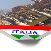 Italië - Veneto - Padova - Statues - Poster (Hoek)