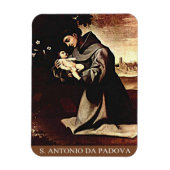 Italië - Veneto - Saint-Anthony van Padua - Magneet (Verticaal)