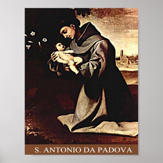 Italië - Veneto - Saint-Anthony van Padua - Poster (Voorkant)