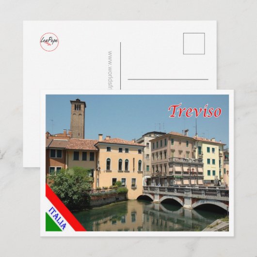 Italië - Veneto - Treviso - Briefkaart (Voorkant / Achterkant)