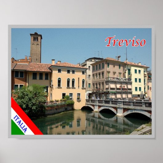 Italië - Veneto - Treviso - Poster (Voorkant)