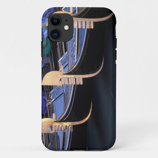 Italië, Veneto, Venetië. Rij gondels. Case-Mate iPhone Case (Achterkant)