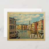 Italië Venice Briefkaart Vintage Revel (Voorkant / Achterkant)
