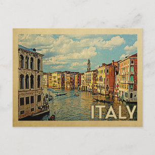 Italië Venice Briefkaart Vintage Revel