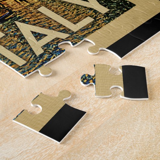 Italië Venice Vintage Revel Legpuzzel (Zijkant)