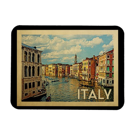 Italië Venice Vintage Revel Magneet (Horizontaal)
