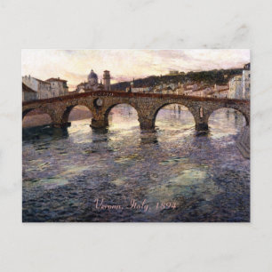  Italië (Verona, Circa 1894) Briefkaart