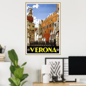 Italië Verona Poster (Thuiskantoor)