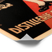 Italië Verona VERMOUTH BIANCO Liqueur Drinken Adve Poster (Hoek)