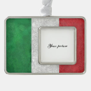 Italië Verzilverd Omlijst Ornament