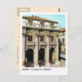  Italië, Vicenza, Loggia Capitania Briefkaart (Voorkant / Achterkant)
