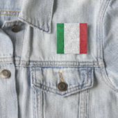 Italië Vierkante Button 5,1 Cm (In situ)