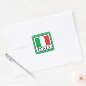 Italië Vierkante Sticker (Envelop)