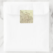 Italië Vierkante Sticker (Tas)