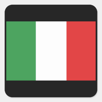 ITALIË VIERKANTE STICKER