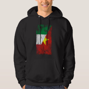 Italië Vietnam Vlaggen - Italiaans Vietnamees Hoodie