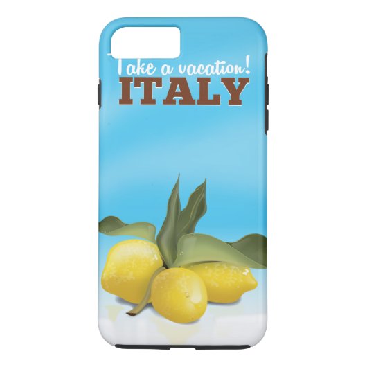 Italië vintage reisposter Case-Mate iPhone case (Achterkant)
