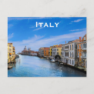 Italië Vintage Reizen Toerisme Toevoegen Briefkaart