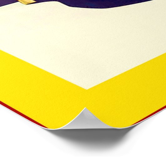 Italië ~ Vintage Travel Poster (Hoek)