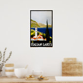 Italië: Vintage Travel Poster (Keuken)