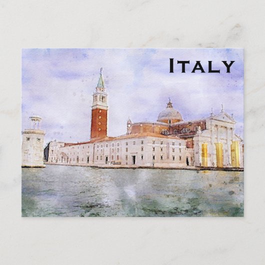 Italië Vintage Travel Tourism Add Briefkaart (Voorkant)