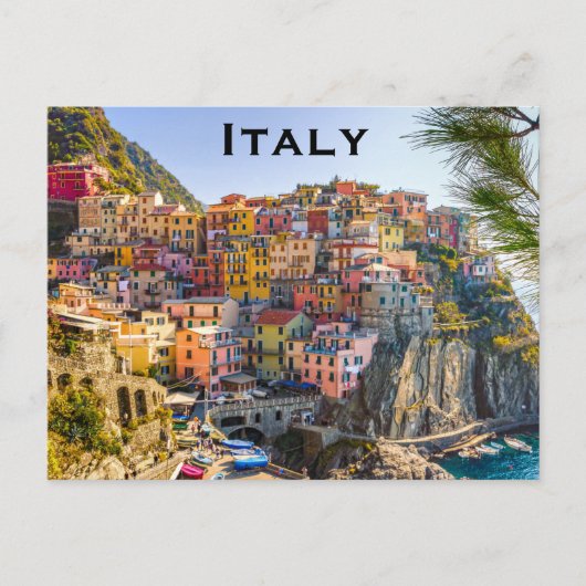 Italië Vintage Travel Tourism Add Briefkaart (Voorkant)