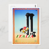 Italië vintonijnreis briefkaart (Voorkant / Achterkant)