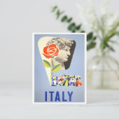 Italië vintonijnreis briefkaart (Staand voorkant)