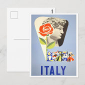 Italië vintonijnreis briefkaart (Voorkant / Achterkant)