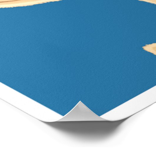 Italië vintonijnreis poster (Hoek)