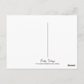  Italië Viva Italia Retro Reizen Poster Briefkaart (Achterkant)