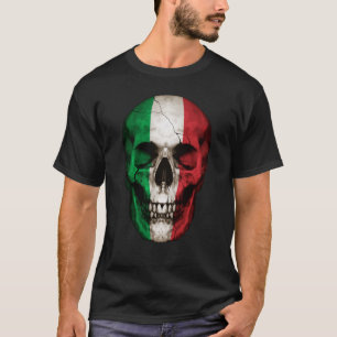 Italië vlag Albanese rotswortels proud patriotic T-shirt