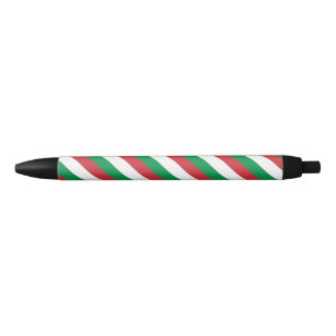 Italië Vlag Balpen Zwarte Inkt Pen