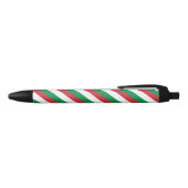 Italië Vlag Balpen Zwarte Inkt Pen (Bovenkant)