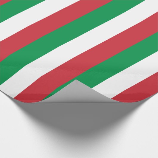 Italië Vlag Cadeaupapier (Hoek)