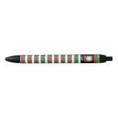 Italië Vlag Cute Patriotic Zwarte Inkt Pen (Voorkant)
