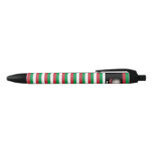 Italië Vlag Cute Patriotic Zwarte Inkt Pen (Bovenkant)