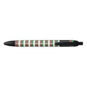 Italië Vlag Cute Patriotic Zwarte Inkt Pen (Achterkant)