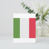 Italië Vlag Emoji Twitter Briefkaart (Staand voorkant)