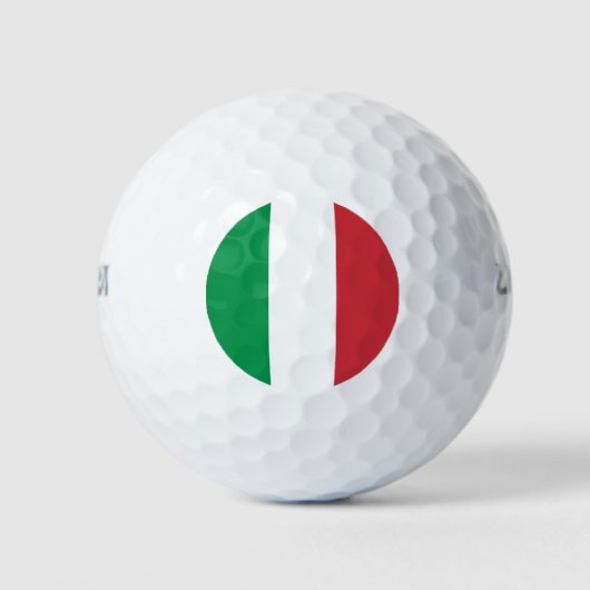 Italië Vlag Golfballen (Voorkant)