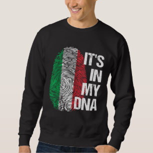 Italië vlag Grafisch T-shirt Italiaanse dna-erfgoe