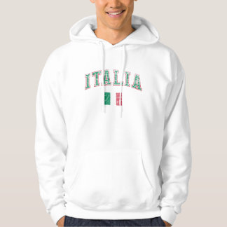 Italië + vlag hoodie