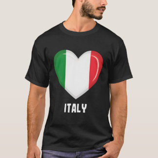 Italië Vlag Hoodie Italiaans T-shirt