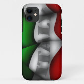 Italië Vlag Iphone 5 Hoesje-Mate Hoesje (Achterkant)