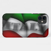 Italië Vlag Iphone 5 Hoesje-Mate Hoesje (Achterkant (horizontaal))